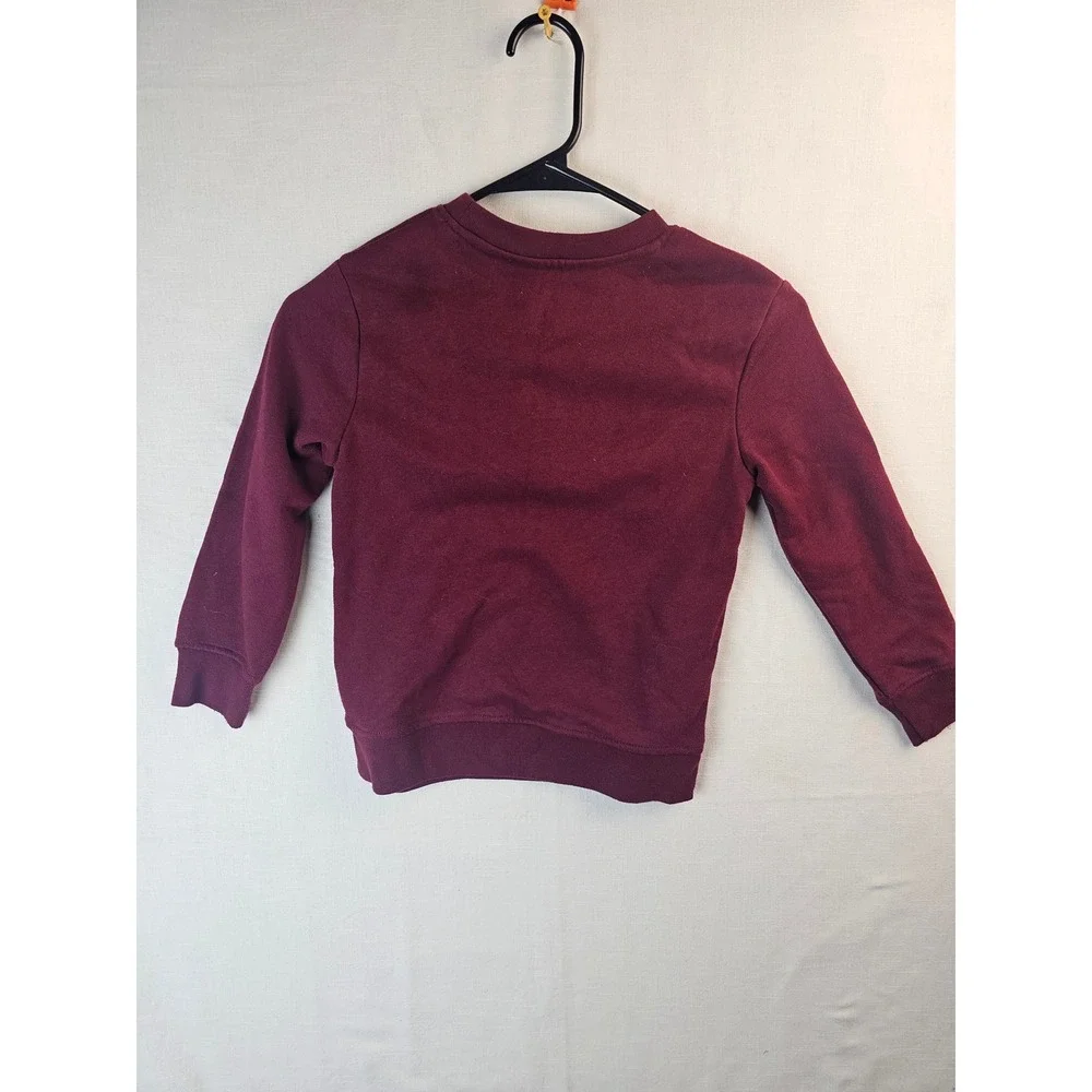 365 Kids Garanimals Boys Maroon Varsity Legend Tiger Sweatshirt Size 6